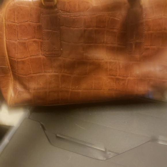 FOSSIL Faux Snake Skin Shoulder Bag - Picture 2 of 4